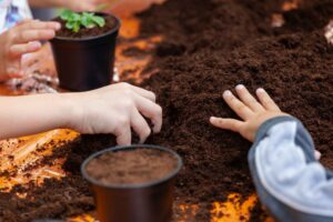 How to stop a child from eating soil