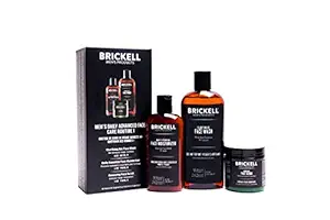 Brickell Men's Products Daily Advanced Face Care Routine I